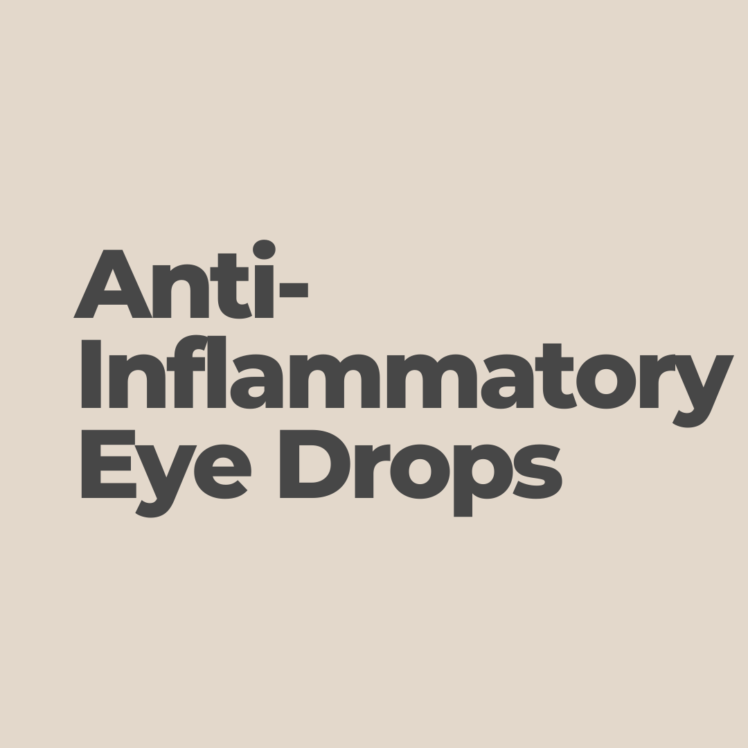 Non-steroid Inflammatory Eye Drops