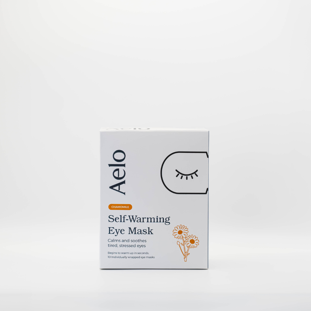 NEW Self Heating Eye Masks with Chamomile (10 Masks)