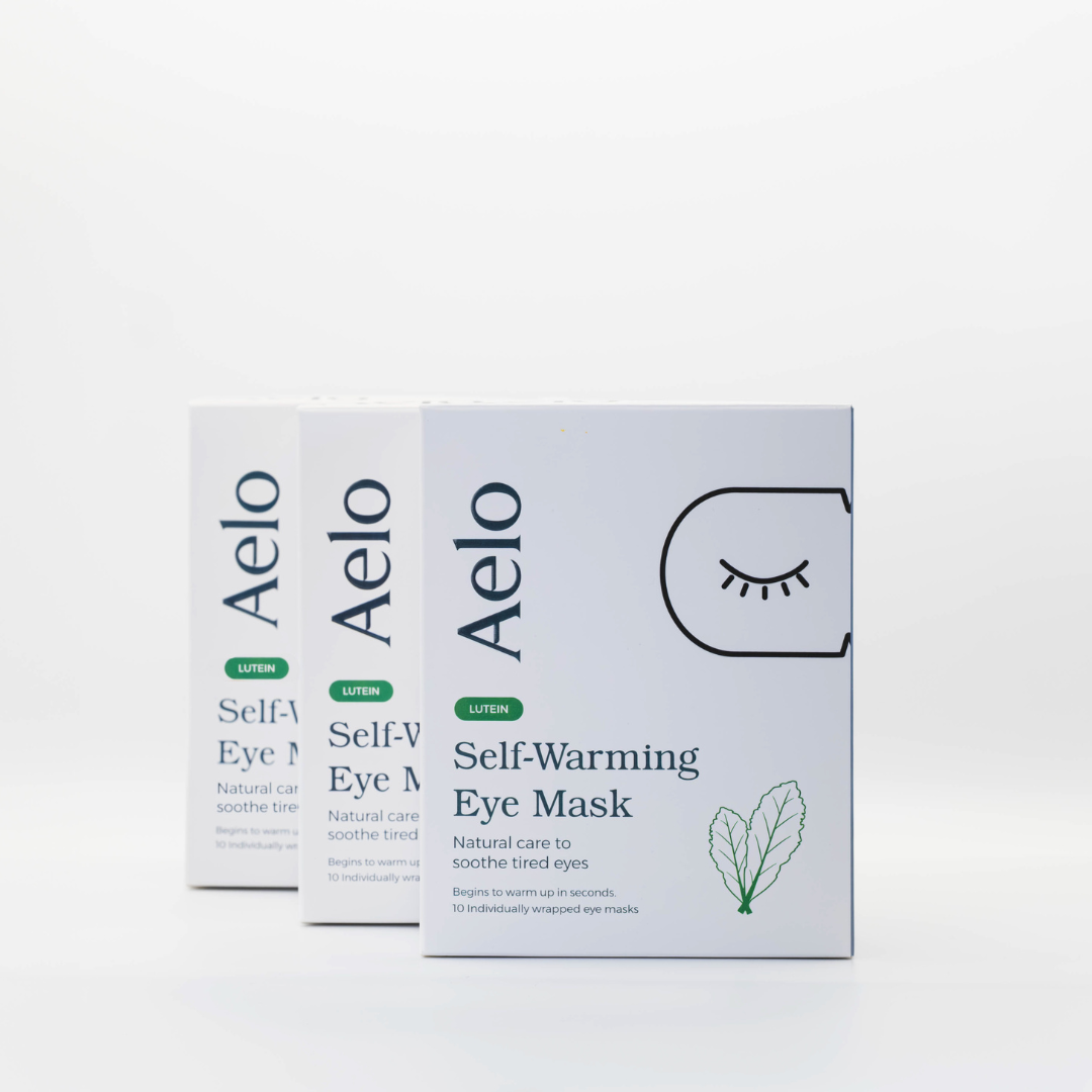 NEW Self Heating Eye Masks with Lutein Bundle (30 Masks)