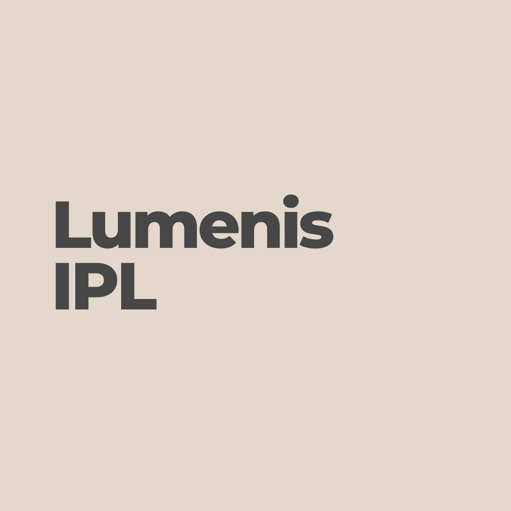 Lumenis Intense Pulsed Light (IPL) Therapy