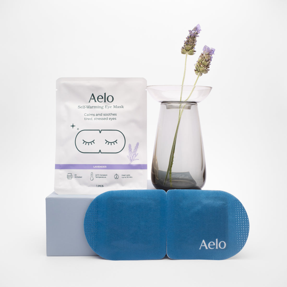 NEW Self Heating Eye Masks with Lavender (10 Masks)