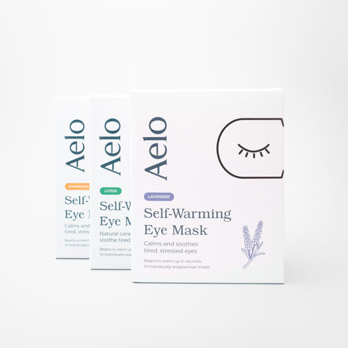 Triluxe Fragrance Collection | Self Heating Eye Mask (30 Masks)