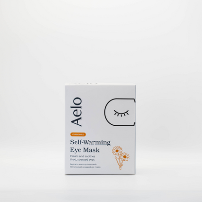 NEW Self Heating Eye Masks with Chamomile (10 Masks)