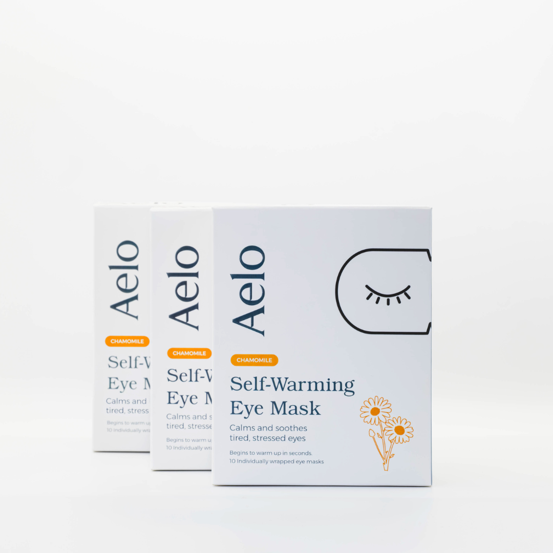 NEW Self Heating Eye Masks with Chamomile Bundle (30 Masks)